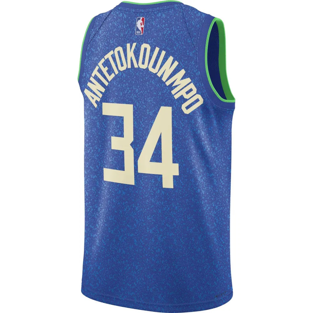 Maillot Milwaukee Bucks Giannis Antetokounmpo City Edit