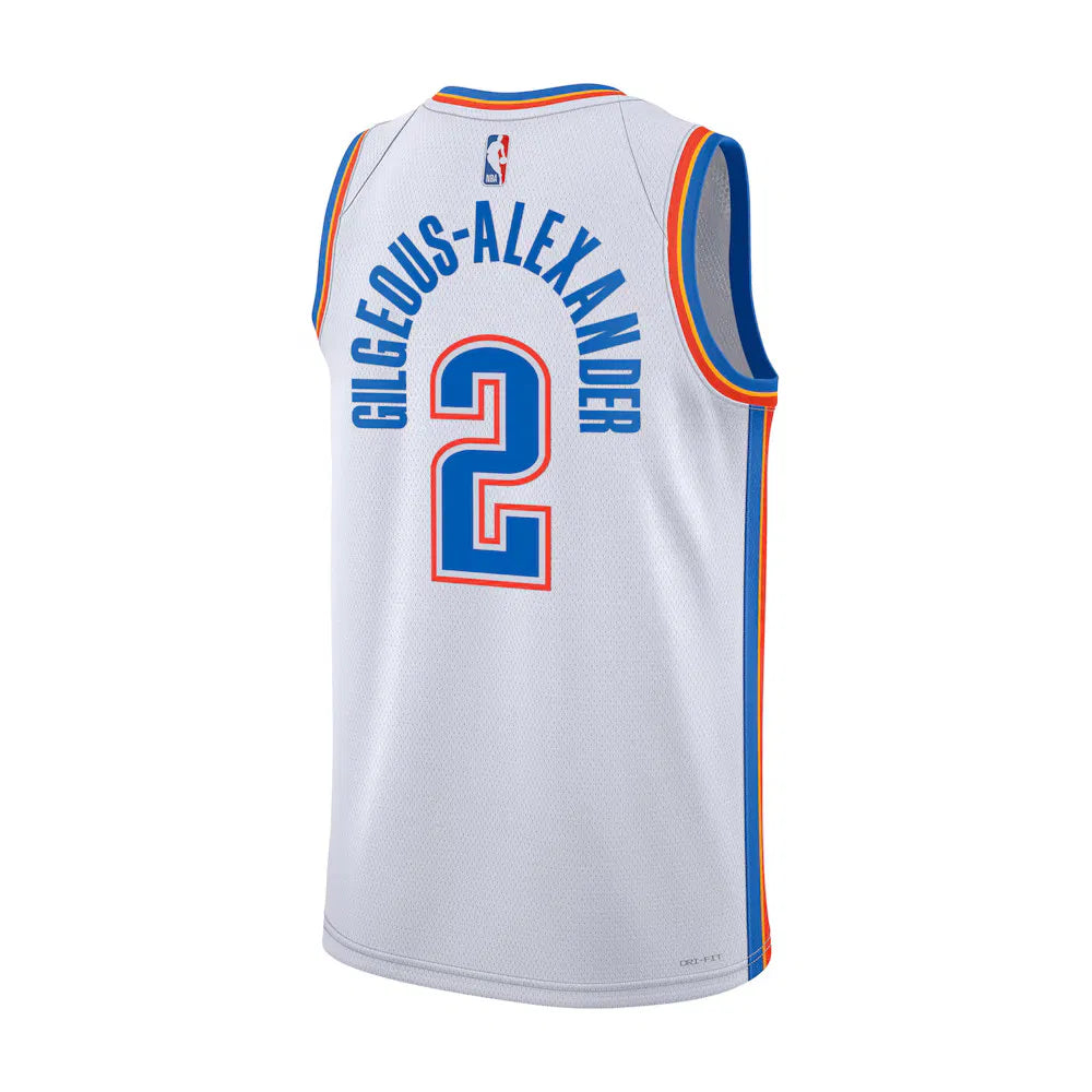 Maillot Oklahoma City Thunder Shai Gilgeous-Alexander Association Edit