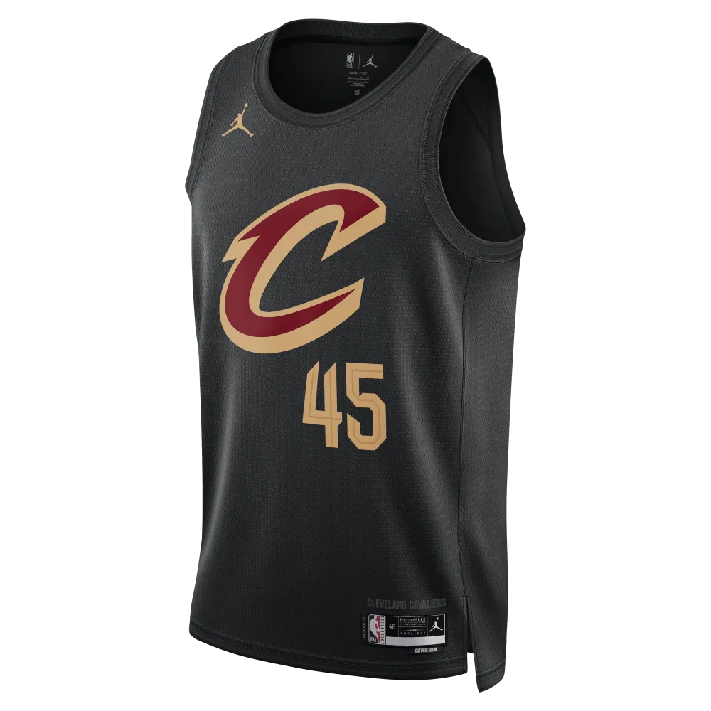 Maillot Cleveland Cavaliers Donovan Mitchell Jordan Statement