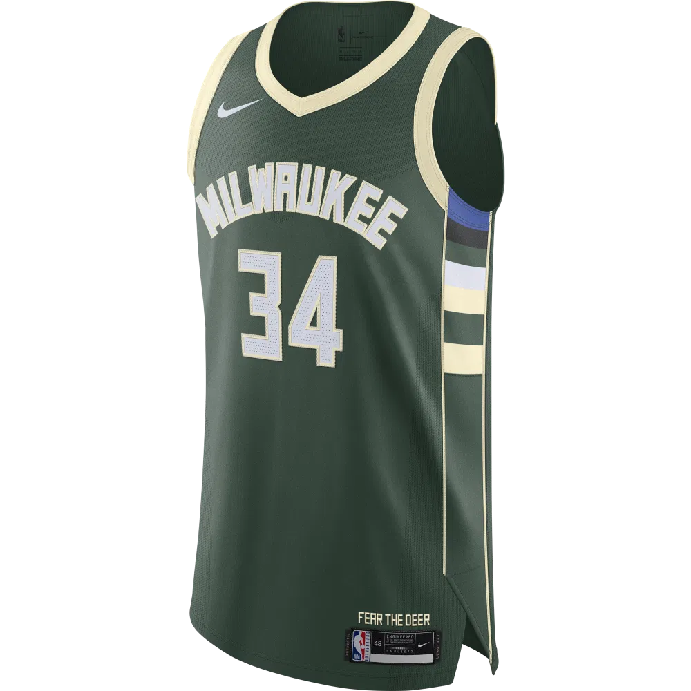 Maillot Milwaukee Bucks Giannis Antetokounmpo Icon Edit